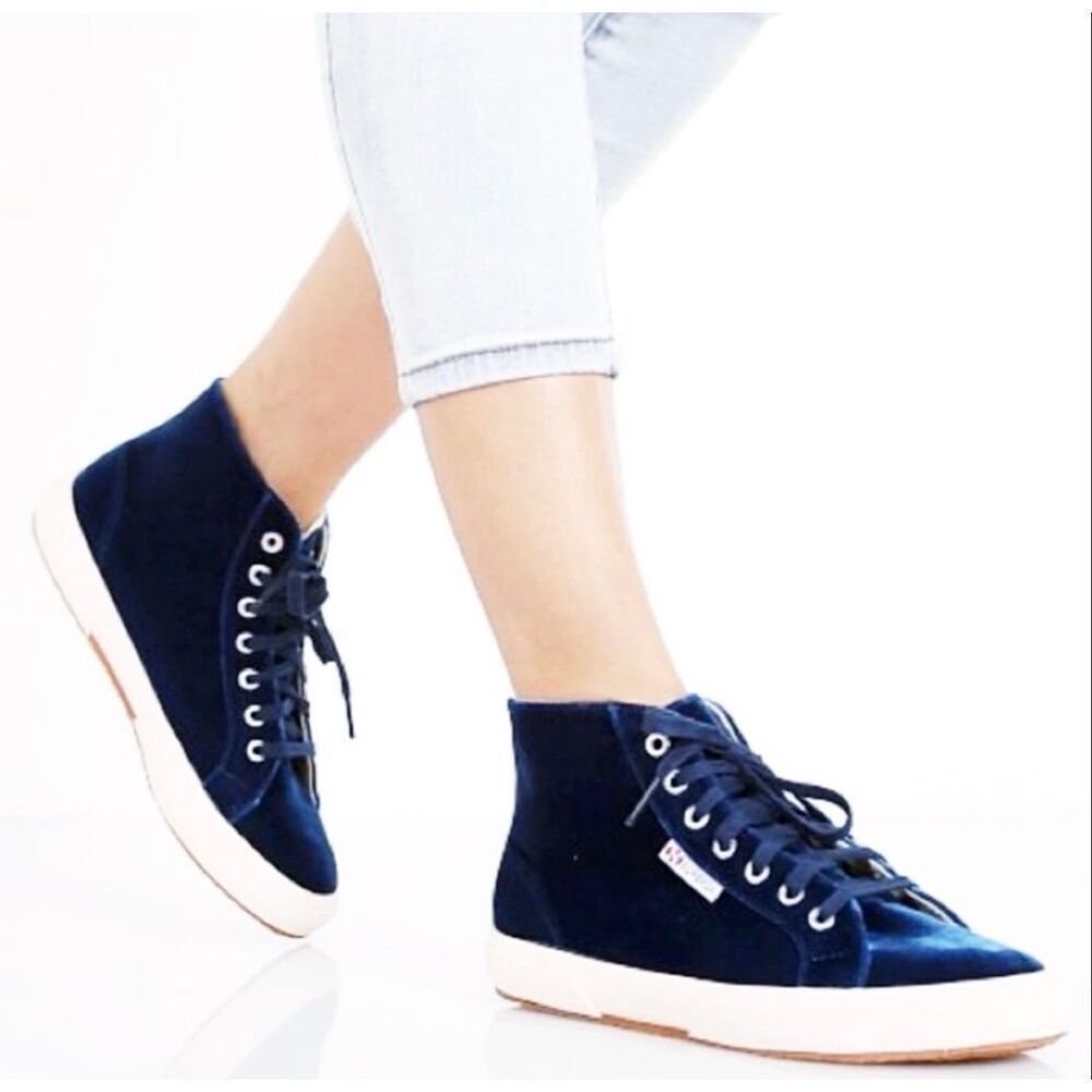 Superga High Top Canvas Sneakers